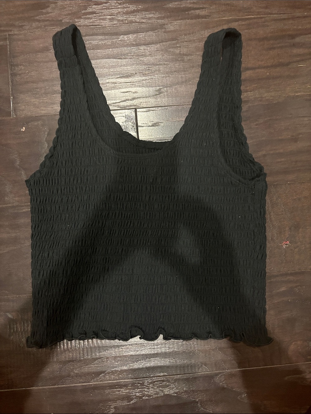 Hollister Black Smocked Tank - Picture 4 of 4